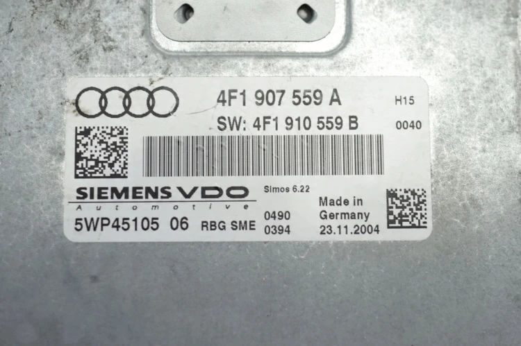 KOMPUTER STEROWNIK SILNIKA AUDI A6 C6 3.2 V6 4F1907559A