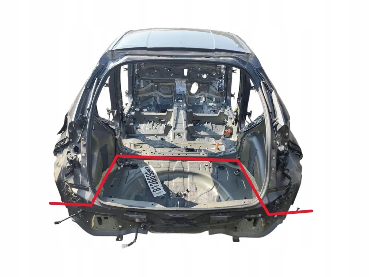 PAS TYLNY WANNA TOYOTA C-HR I LIFT (2019-2023) 1.8 HYBRID 122KM