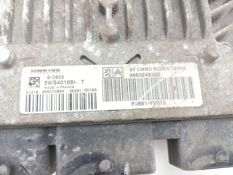 KOMPUTER STEROWNIK SILNIKA TOYOTA AYGO (2005-2008) 1.4 D4D 54KM 89661-YV010