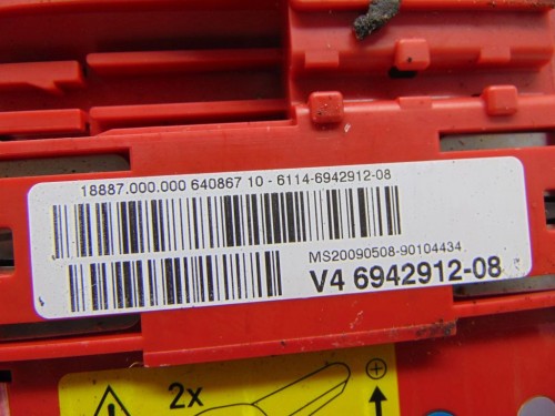 MODUŁ STEROWNIK AKUMULATORA BMW E87 2.0 BEN 6942912-08