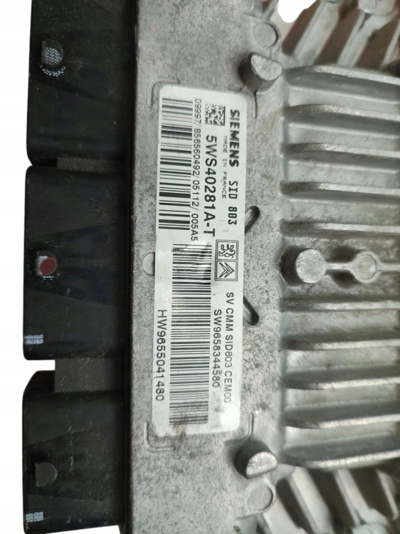 KOMPUTER STEROWNIK SILNIKA PEUGEOT 308 T7 (2007-2013) 2.0 HDI 136 KM 965834