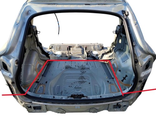 PAS TYLNY WANNA VOLVO XC60 I (2008-2013) 2.4 D5 205KM