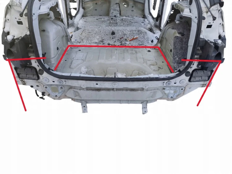 PAS TYLNY WANNA CITROEN C4 III e-C4 (2020-) EV 136 136KM