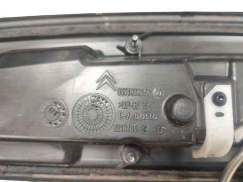BLENDA KLAPY BAGAŻNIKA CITROEN C6 (2005-2012) 2.7 HDI V6 9651062677