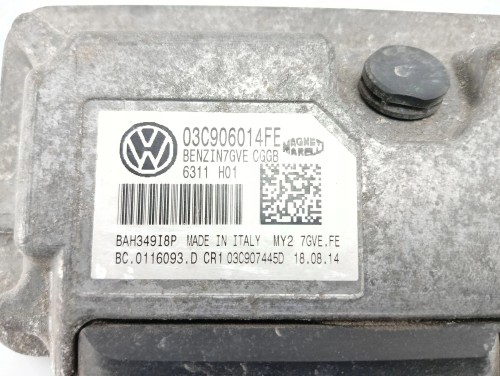 KOMPUTER STEROWNIK SILNIKA SKODA ROOMSTER LIFT (2010-2015) 1.4 16V 86KM 03C