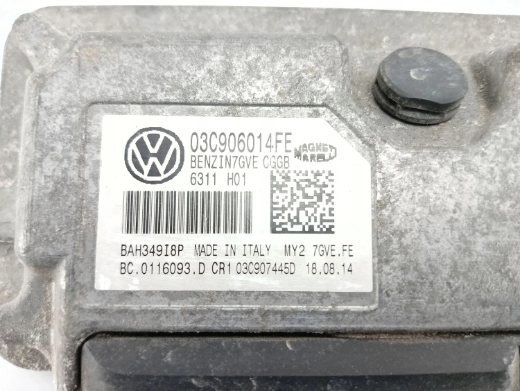 KOMPUTER STEROWNIK SILNIKA SKODA ROOMSTER LIFT (2010-2015) 1.4 16V 86KM 03C