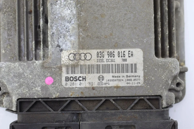 KOMPUTER STEROWNIK SILNIKA AUDI A3 8P (2003-2008) 2.0 TDI 136KM 03G906016EA