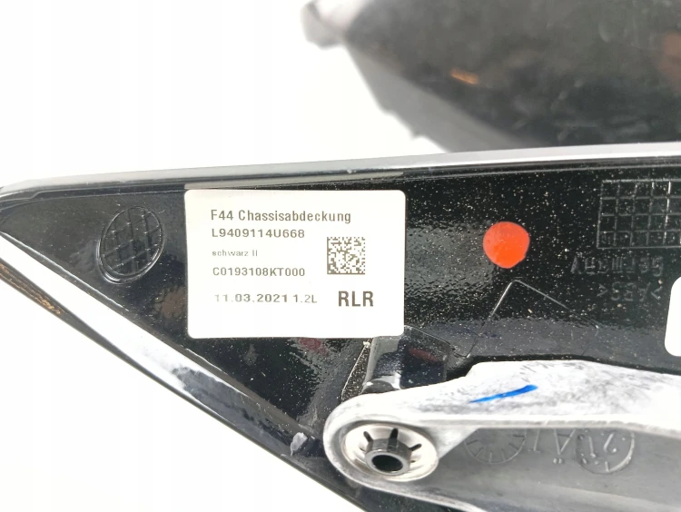 LUSTERKO PRAWE BMW 2 F44 GRAN COUPE (2019-) 1.5 T 140KM L9409114U668