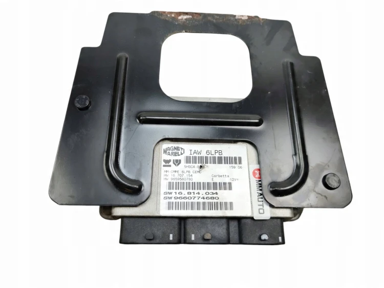 KOMPUTER STEROWNIK SILNIKA PEUGEOT 307 LIFT (2005-2008) 2.0 16V 140KM 96607