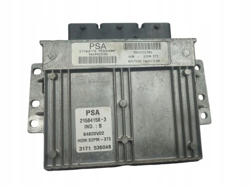KOMPUTER STEROWNIK SILNIKA CITROEN C3 PLURIEL (2003-2010) 1.4 8V 73KM 96499
