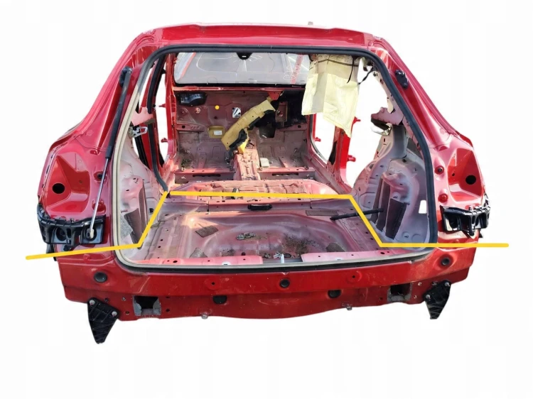 PAS TYLNY WANNA MERCEDES GLA X156 (2013-2019) 1.6 CGI 122KM