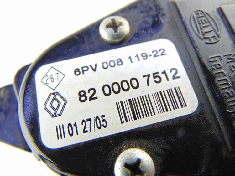 PEDAŁ GAZU POTENCJOMETR RENAULT ESPACE IV (2003-2006) 2.2 DCI 8200007512