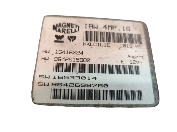 KOMPUTER STEROWNIK SILNIKA PEUGEOT 607 (2000-2004) 2.2 16V 158KM 9642698780