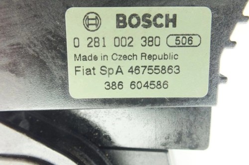 PEDAŁ GAZU POTENCJOMETR ALFA ROMEO 147 1.9 JTD 0281002380 386604586