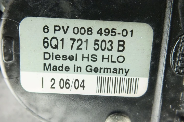PEDAŁ GAZU POTENCJOMETR VOLKSWAGEN POLO IV 1.9 TDI 6Q1721503B