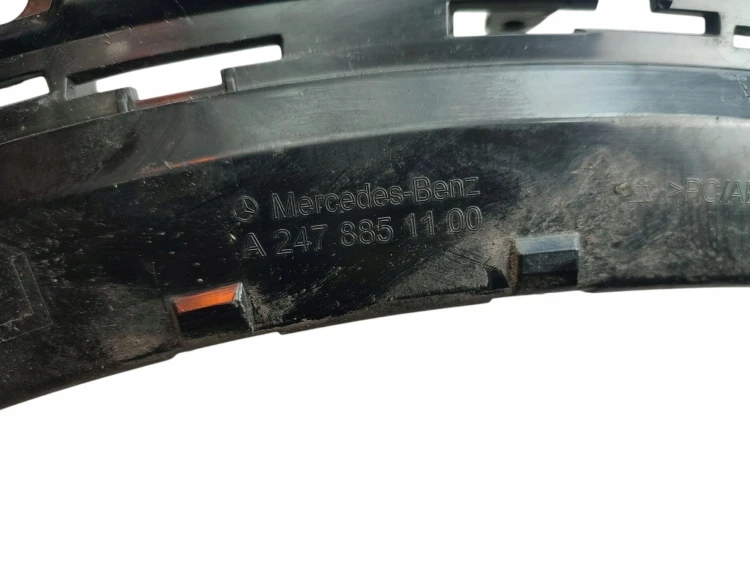 ŚLIZG ZDERZAKA LEWY TYŁ MERCEDES EQA H243 LIFT (2024-) 250+ 190KM A24788511
