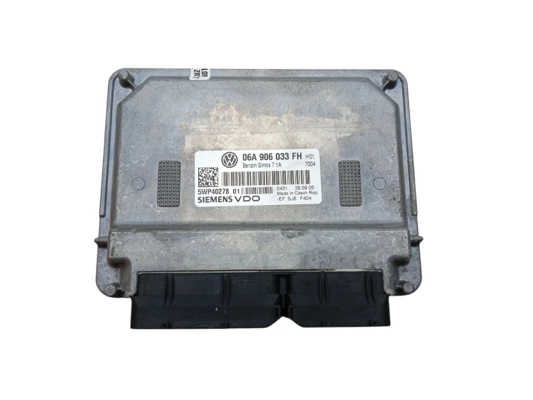 KOMPUTER STEROWNIK SILNIKA SEAT ALTEA (2004-2009) 1.6 8V 102KM 06A906033FH
