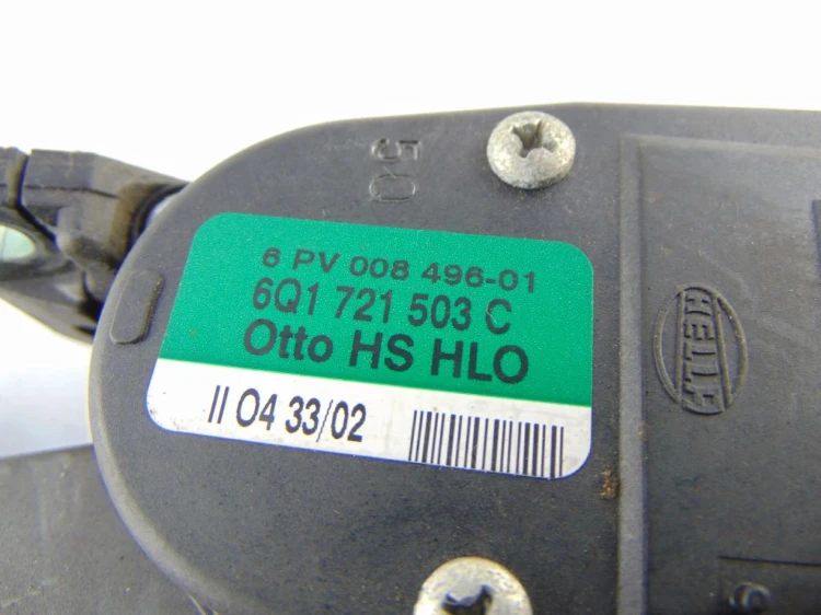 PEDAŁ GAZU POTENCJOMETR SKODA FABIA I 6Y 1.4 mpi 6Q1721503C