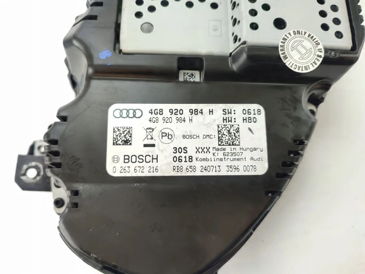 LICZNIK AUDI A7 4G (2010-2014) 3.0 TDI 245KM 4G8920984H 0263672216