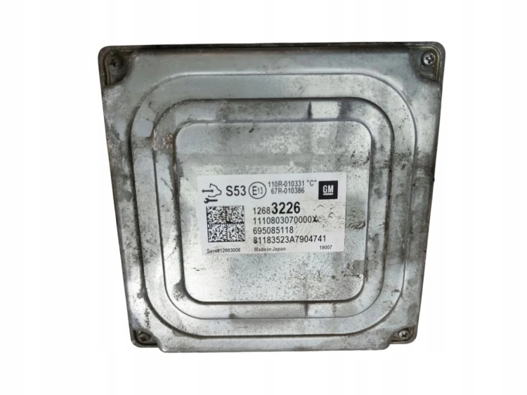 KOMPUTER STEROWNIK SILNIKA OPEL CORSA E (2014-2019) 1.4 16V 90KM 12683226
