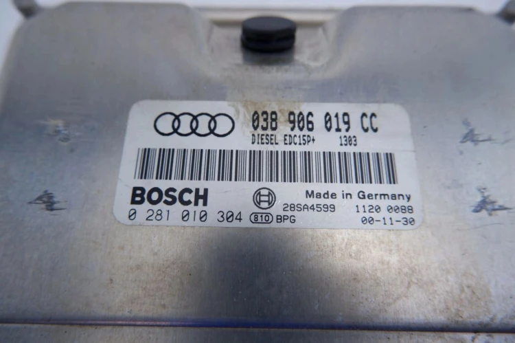 KOMPUTER STEROWNIK SILNIKA AUDI A4 B5 (1994 – 2001) 1.9 TDI 038906019CC