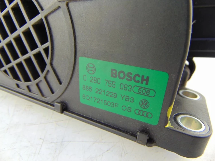 PEDAŁ GAZU POTENCJOMETR SKODA FABIA II(2007-2014) 1.2 12V 60KM 6Q1721503F