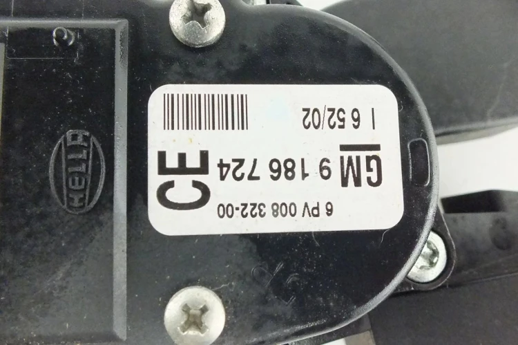 PEDAŁ GAZU POTENCJOMETR OPEL VECTRA C(2002-2008) 1.8 16V 9186724