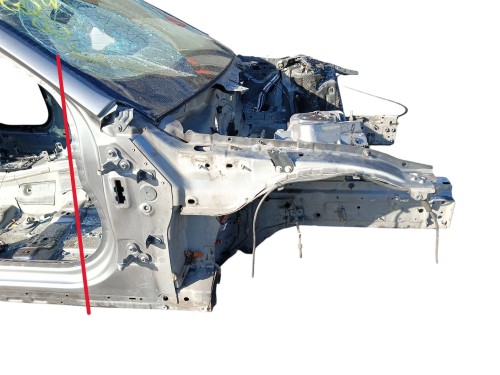 PODŁUŻNICA PRAWA SŁUPEK A JAGUAR XF II X260 LAK: LKH