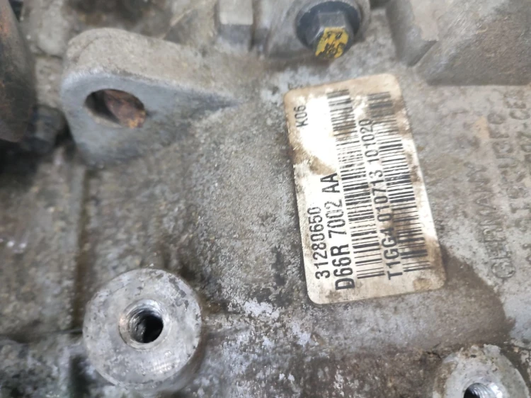 SKRZYNIA BIEGÓW VOLVO V40 II (2012-2016) 2.0 D4 177KM D66R 7002 AA