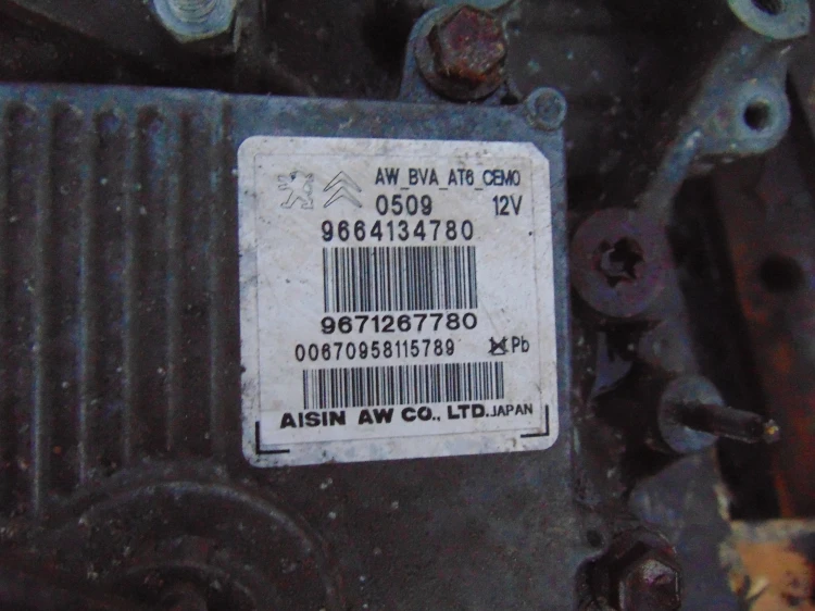 SKRZYNIA BIEGÓW AUTOMAT CITROEN C5 III (2008 -) 3.0 HDI V6 20GV04