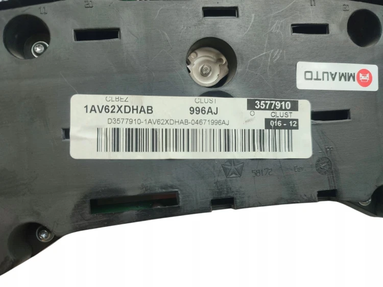 LICZNIK DODGE CALIBER (2006-2009) 1.8 16V 150KM P04840657AB