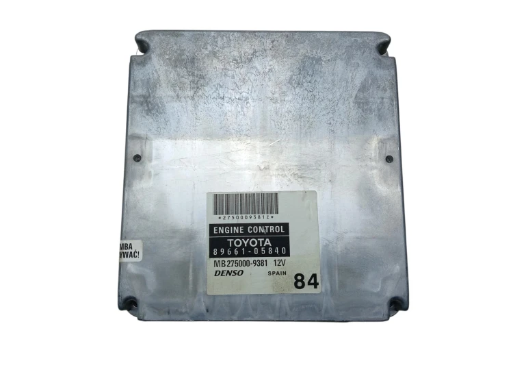 KOMPUTER STEROWNIK SILNIKA TOYOTA AVENSIS T25 (2003-2006) 1.6 16V 110KM 896
