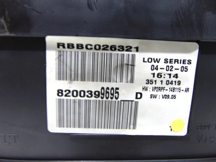 LICZNIK RENAULT MEGANE II (2002-2005) 8200399695