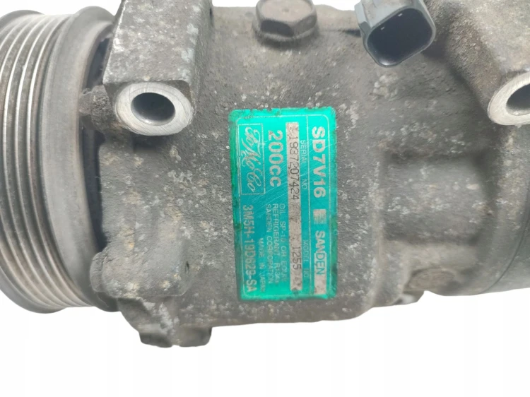 SPRĘŻARKA KLIMATYZACJI FORD C-MAX MK1 (2003-2007) 1.6 TDCI 109KM 3M5H-19D62