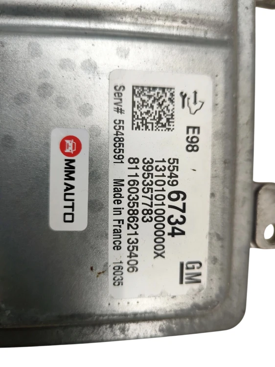 KOMPUTER STEROWNIK SILNIKA OPEL ASTRA K (2015-2019) 1.6 CDTI 160KM 55496734