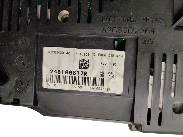 LICZNIK RENAULT LAGUNA III LIFT (2010-2015) 2.0 DCI 173KM