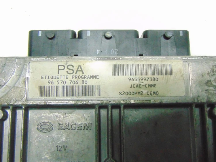 ZESTAW STARTOWY CITROEN C5 II (2004-2008) 1.8 16V 9657070680 9656530280