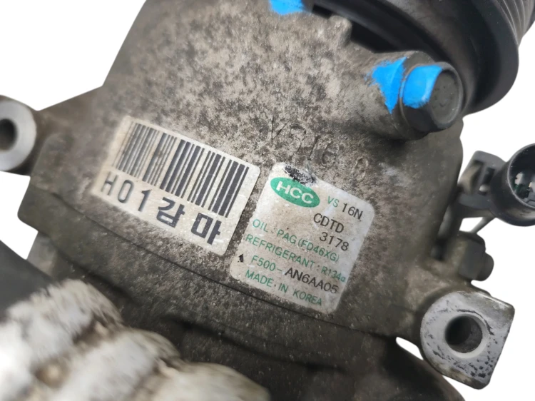 SPRĘŻARKA KLIMATYZACJI KIA CEED I (2006-2009) 1.6 16V 122KM F500-AN6AA05