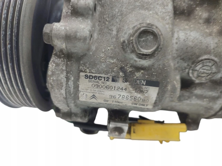 SPRĘŻARKA KLIMATYZACJI CITROEN C3 II (2009-2013) 1.4 HDI 68KM 9678656080