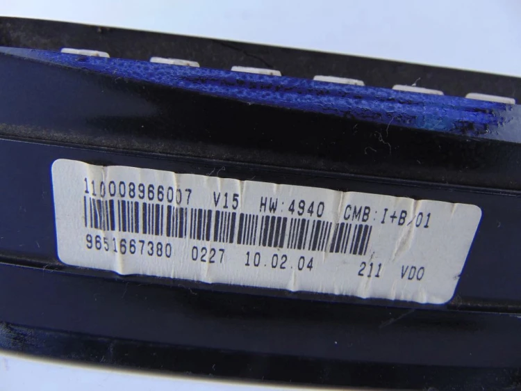 LICZNIK CITROEN XSARA PICASSO LIFT (2004-2008) 965166880