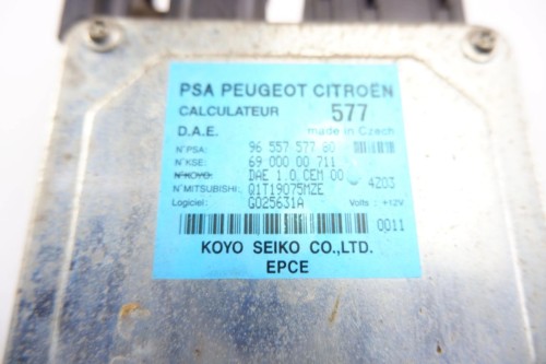 MODUŁ STEROWNIK WSPOMAGANIA CITROEN C3 I (2002-2005) 1.4 HDI 9655757780