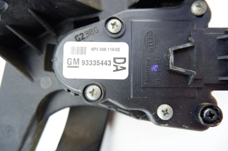 PEDAŁ GAZU POTENCJOMETR OPEL MERIVA A LIFT (2005-2010) 1.3 CDTI 75KM 933354