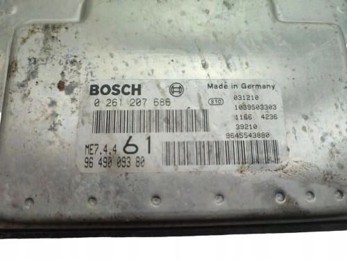 KOMPUTER STEROWNIK SILNIKA CITROEN BERLINGO I LIFT (2002-2010) 1.6 16V 109K