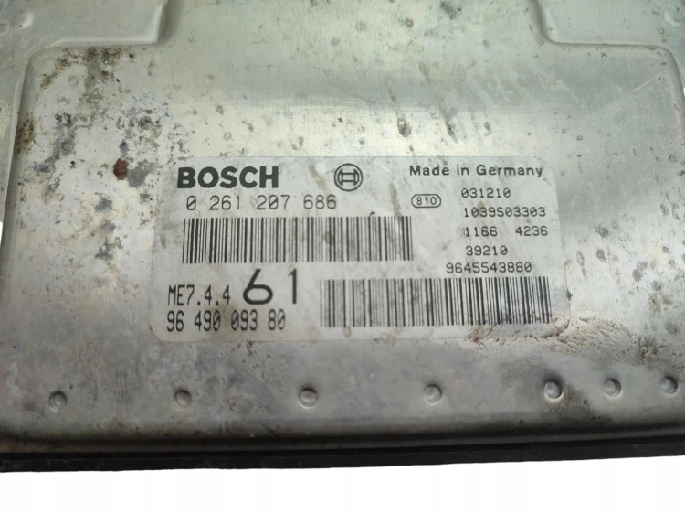 KOMPUTER STEROWNIK SILNIKA CITROEN BERLINGO I LIFT (2002-2010) 1.6 16V 109K