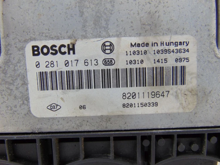 KOMPUTER STEROWNIK SILNIKA RENAULT LAGUNA III (2007-) 2.0 DCI 8201119647