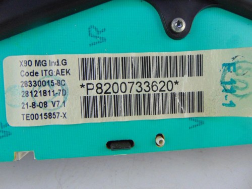 LICZNIK DACIA SANDERO I (2008-2012) 1.4 8V 8200733620