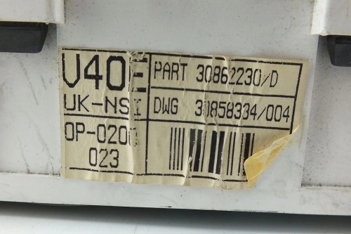 LICZNIK VOLVO V40 I (1995-2004) 30862230
