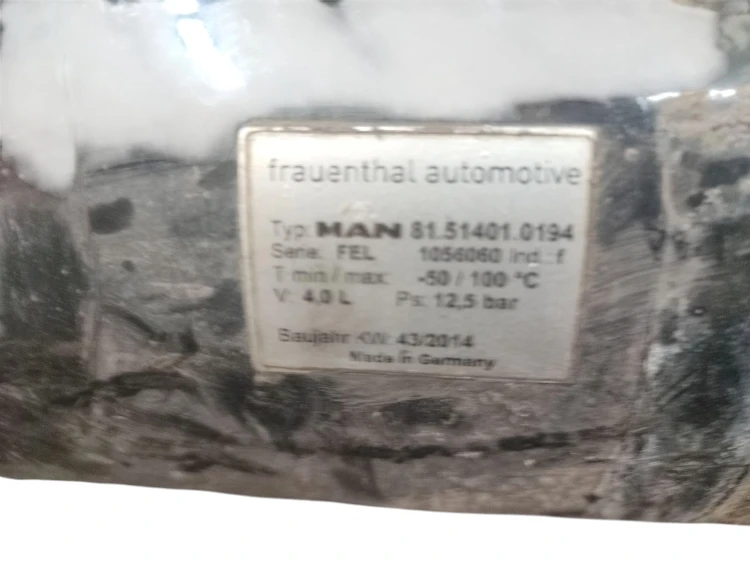 ZBIORNIK POWIETRZA MAN MAN TGX I 18.440 (2012-2016) 12.4 440KM 81.51401.019