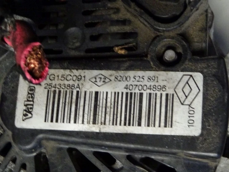 ALTERNATOR RENAULT SCENIC II LIFT (2006-2009) 8200525891