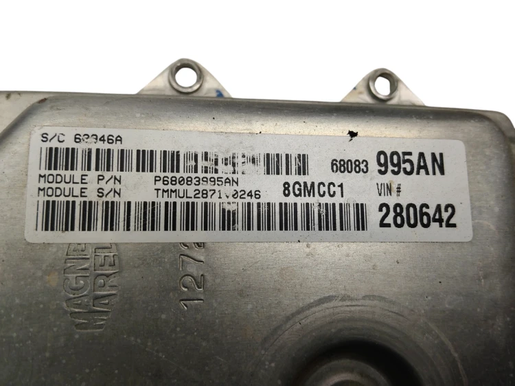 KOMPUTER STEROWNIK SILNIKA FIAT 500 (2007-2015) 1.4 16V 100KM P05150604AB